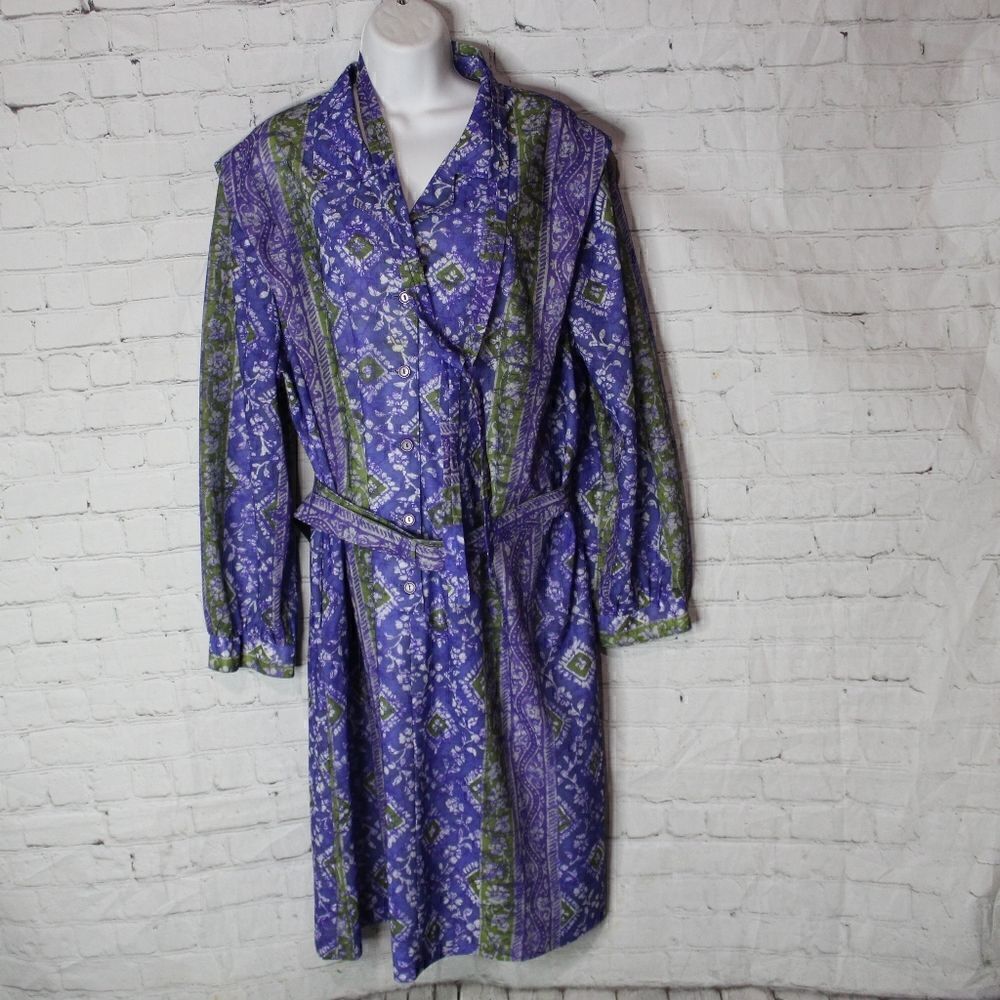 Women's Vintage California Looks Long Sleeves Dress Size 24W